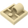 LEGO Zandbruin Plaat 2 x 2 met Gat zonder dwarssteunen aan de onderzijde (2444)