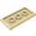 LEGO Tan Plate 2 x 4 with 2 Studs (65509)