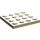 LEGO Zandbruin Plaat 4 x 4 (3031)