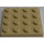 LEGO Tan Plate 4 x 4 (3031)