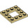 LEGO Beige Piastra 4 x 4 con 2 x 2 Open Centro (64799)