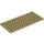 LEGO Beige Plade 6 x 14 (3456)