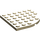 LEGO Zandbruin Plaat 6 x 6 Ronde Hoek (6003)