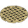 LEGO bronzer assiette 8 x 8 Rond Cercle (74611)