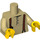 LEGO Tan Prospector Minifig Torso (973 / 88585)