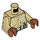 LEGO Beige Quarrie Minifig Torso (973 / 76382)