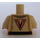 LEGO Tan Rowan Minifig Torso (973 / 76382)