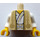 LEGO Tan Sensei Wu Torso with Tan and Gold Robes Pattern with White Arms and Yellow Hands (973 / 76382)