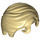 LEGO Beige Kurzes Haar mit Vorderseite Curl (76782 / 98726)