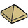 LEGO Zandbruin Helling 1 x 1 x 0.7 Piramide (22388 / 35344)