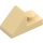 LEGO Beige Schrägstein 1 x 2 (45°) mit Platte (15672 / 92946)