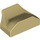 LEGO Beige Pendenza 1 x 2 x 0.7 Curvo con Fin (47458 / 81300)