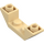 LEGO Beige Skråning 1 x 4 (45°) Dobbel Omvendt med Open Senter (32802)