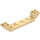 LEGO Tan Slope 1 x 6 (45°) Double Inverted with Open Center (52501)