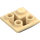 LEGO Beige Luiska 2 x 2 (45°) Käänteinen (3676)