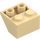 LEGO Tan Slope 2 x 2 (45°) Inverted with Flat Spacer Underneath (3660)