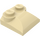 LEGO Zandbruin Helling 2 x 2 Gebogen met gebogen uiteinde (47457)