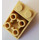 LEGO Tan Slope 2 x 3 (25°) Inverted with Connections between Studs (2752 / 3747)