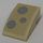 LEGO Tan Slope 2 x 3 Curved with Gray Dots Sticker (24309)