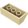 LEGO Beige Steigung 2 x 4 (45°) mit rauer Oberfläche (3037)