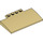 LEGO Tan Slope 5 x 8 x 0.7 Curved (15625)