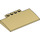 LEGO Tan Slope 5 x 8 x 0.7 Curved (15625)