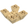 LEGO Beige Pendenza 6 x 6 x 2 (65°) Invertito Quadruple (30373)