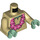 LEGO Zandbruin Squidward Tentacles Torso (973 / 76382)