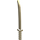 LEGO bronzer Épée avec garde carrée (Shamshir) (30173)