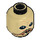 LEGO Tan Ten Numb Minifigure Head (Recessed Solid Stud) (3626 / 17977)