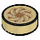 LEGO bronzer Tuile 1 x 1 Rond avec Pastry Swirl (39558 / 98138)