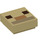 LEGO Tan Tile 1 x 1 with Minecraft Alpaca / Llama Face with Groove (76978 / 77283)