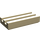 LEGO Zandbruin Tegel 1 x 2 Rooster (met Groef aan onderzijde) (2412 / 30244)