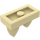 LEGO Beige Fliese 1 x 2 mit 2 Vertikale Zähne (15209)
