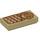 LEGO bronzer Tuile 1 x 2 avec Gingerbread De bébé avec rainure (3069 / 58508)