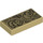 LEGO Tan Tile 1 x 2 with Hyde Monster and Scribbles with Groove (3069)