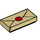 LEGO bronzer Tuile 1 x 2 avec Sealed Envelope avec rainure (65720 / 67835)