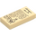 LEGO Tan Tile 1 x 2 with Writing with Groove (3069 / 107811)