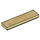 LEGO Beige Flise 1 x 4 med Wood Grain (2431 / 19324)