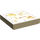 LEGO bronzer Tuile 2 x 2 avec Map avec rainure (94321 / 95461)