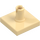 LEGO Beige Fliese 2 x 2 mit Vertikal Pin (2460 / 49153)