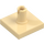 LEGO Beige Fliese 2 x 2 mit Vertikal Pin (2460 / 49153)