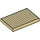 LEGO bronzer Tuile 2 x 3 avec Noir Squares Grid (26603 / 89853)