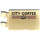 LEGO Tan Tile 2 x 3 with Horizontal Clips with CITY COFFEE (Right) Sticker (Thick Open &#039;O&#039; Clips) (30350)