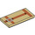 LEGO Tan Tile 2 x 4 with Pixelated Saddle Harness (87079)