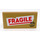 LEGO bronzer Tuile 2 x 4 avec rouge &#039;FRAGILE&#039; Autocollant (87079)