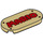 LEGO bronzer Tuile 2 x 4 avec Arrondi Ends avec &#039;MARIO&#039; (68950 / 103768)