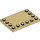 LEGO bronzer Tuile 4 x 6 avec Goujons sur 3 Edges (6180)