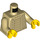LEGO bronzer Torse avec Crew Sweater (973 / 76382)