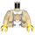 LEGO Beige Torso mit Jacke und Baboon Hemd (973 / 76382)